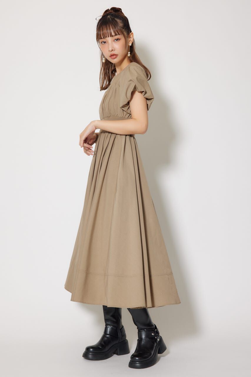 rienda「MA-1オフショルフレアワンピース」|ワンピース|