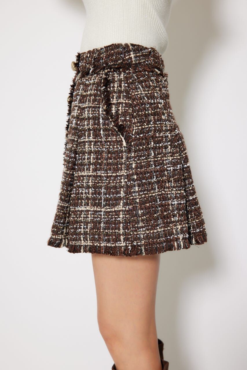 rienda「Aラインツイードスコートショートパンツ」|その他|