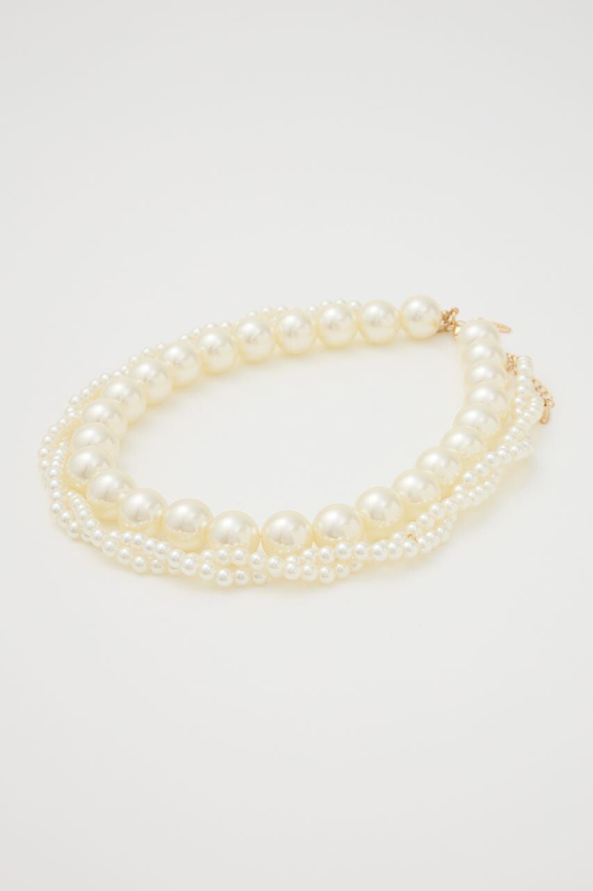 rienda「フェイクパールネックレス」|ネックレス|