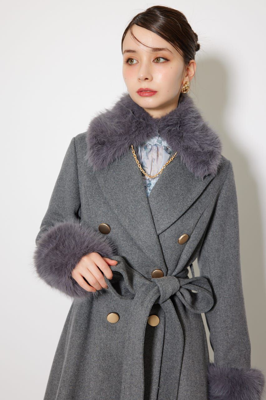 rienda「2WAYラグジュアリーレディーコート」|その他|