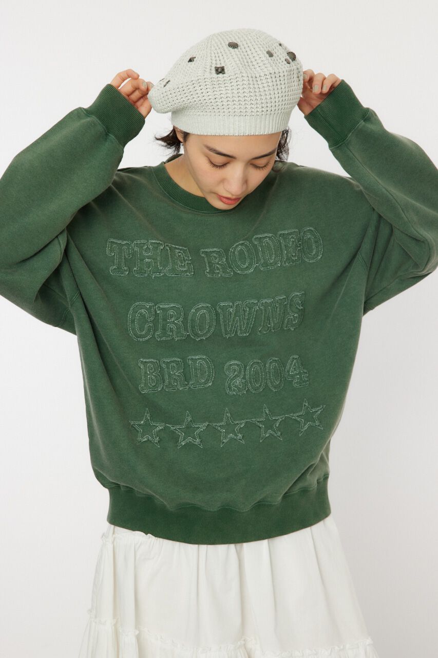 RODEO CROWNS「RCS加工パッチロゴスウェット」|パーカー|
