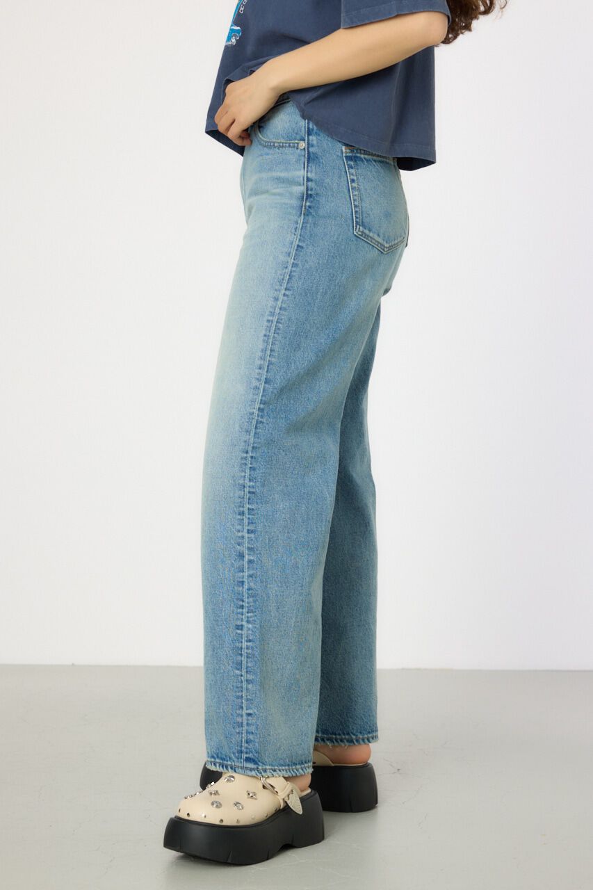 RODEO CROWNS「waist designフレアデニムパンツ」|デニム|