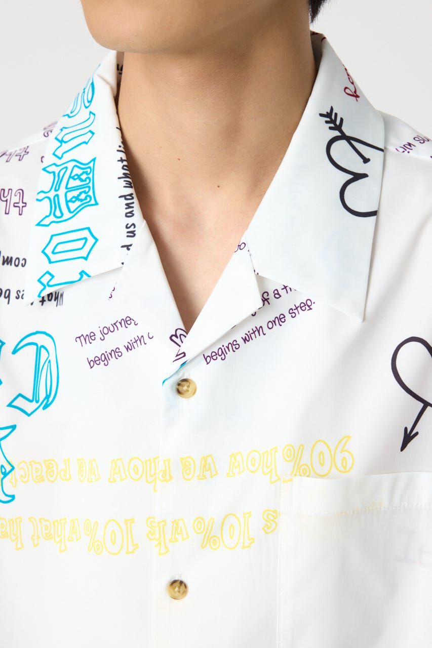 RODEO CROWNS「オールオーバーパターンシャツ」|シャツ・ブラウス|