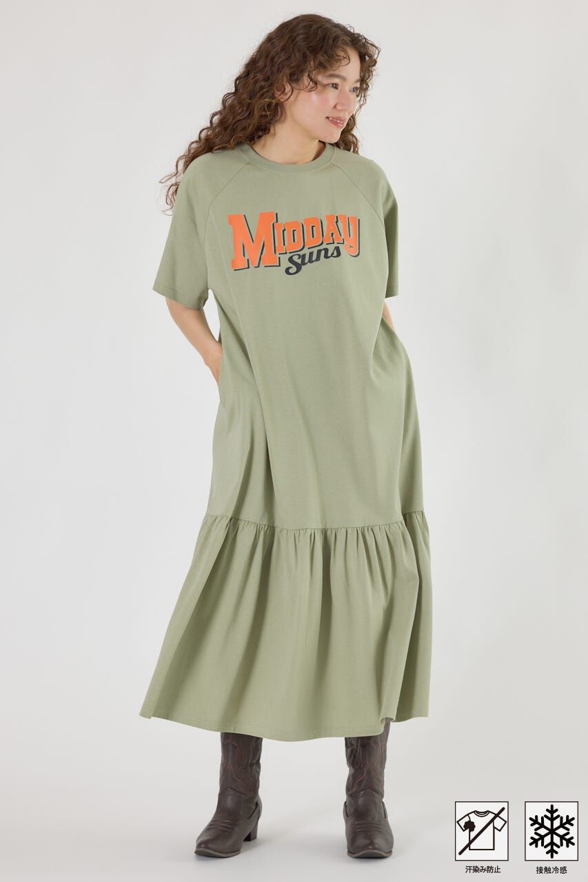 RODEO CROWNS「MASTER PROTECT ヘムギャザーワンピース」|ワンピース|L/KHA1