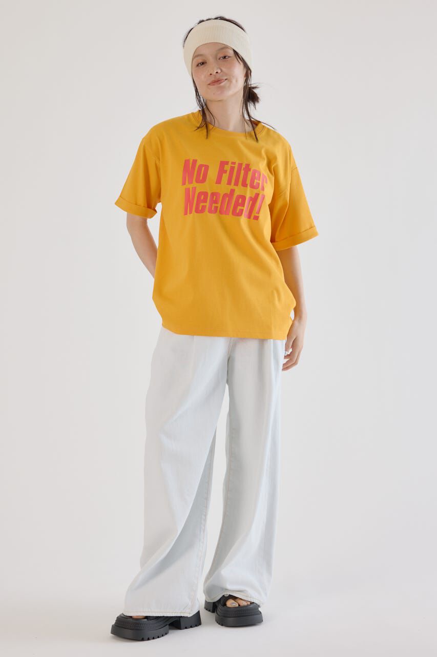 RODEO CROWNS「MASTERPROTECTメッセージロールアップTシャツ」|Tシャツ・カットソー|