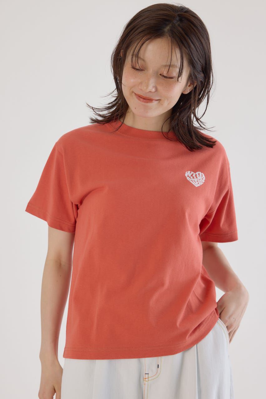 RODEO CROWNS「Heart Leopard Tシャツ」|Tシャツ・カットソー|