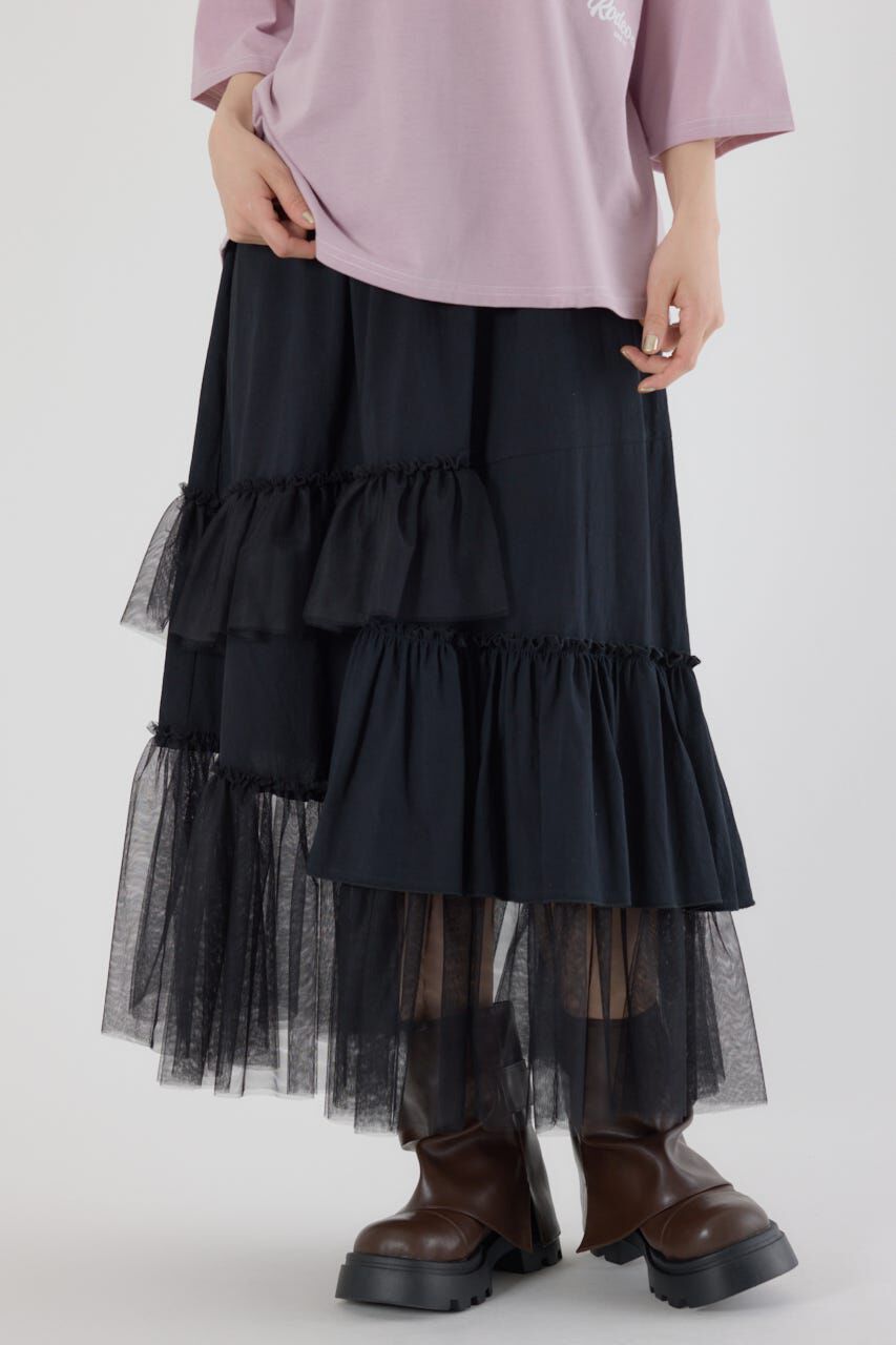 RODEO CROWNS「ランダムティアードスカート」|スカート|