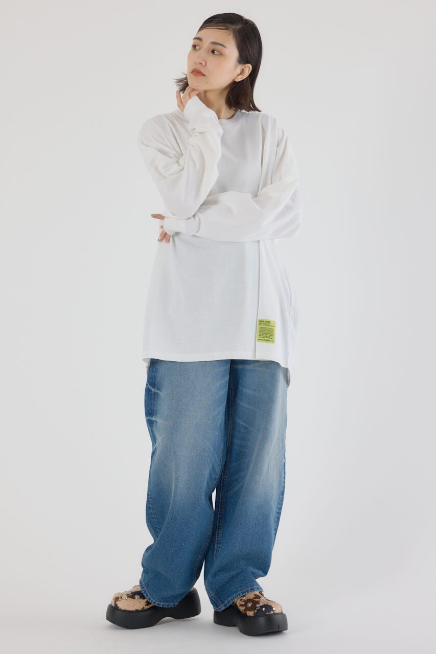 RODEO CROWNS「SHARE ビッグフットボール L/S Tシャツ」|Tシャツ・カットソー|