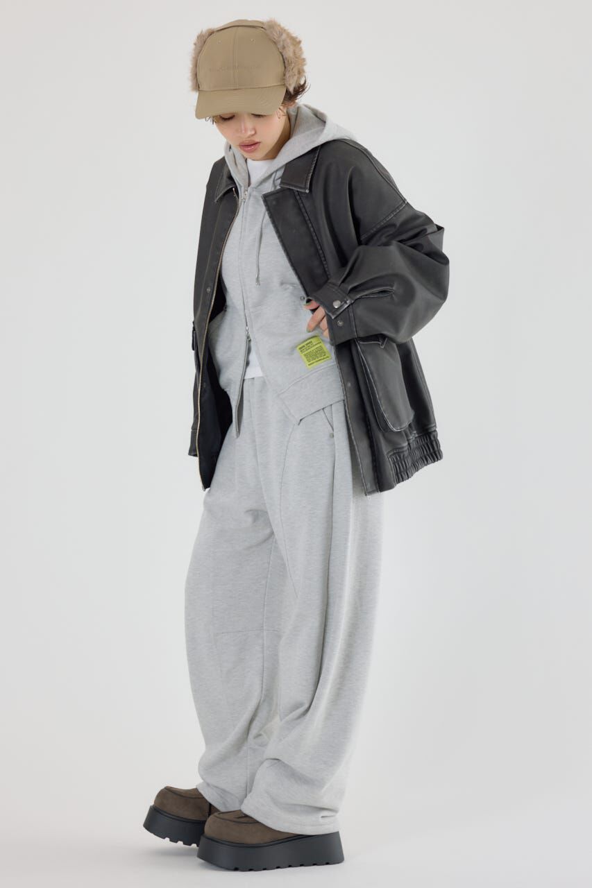 RODEO CROWNS「ヴィンテージフェイクレザーブルゾン」|その他|