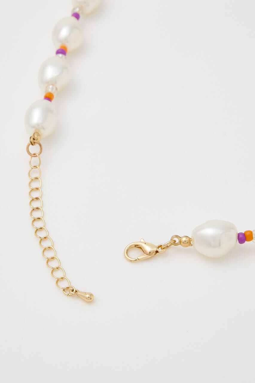 RODEO CROWNS「フェイクパールビーズネックレス」|ネックレス|