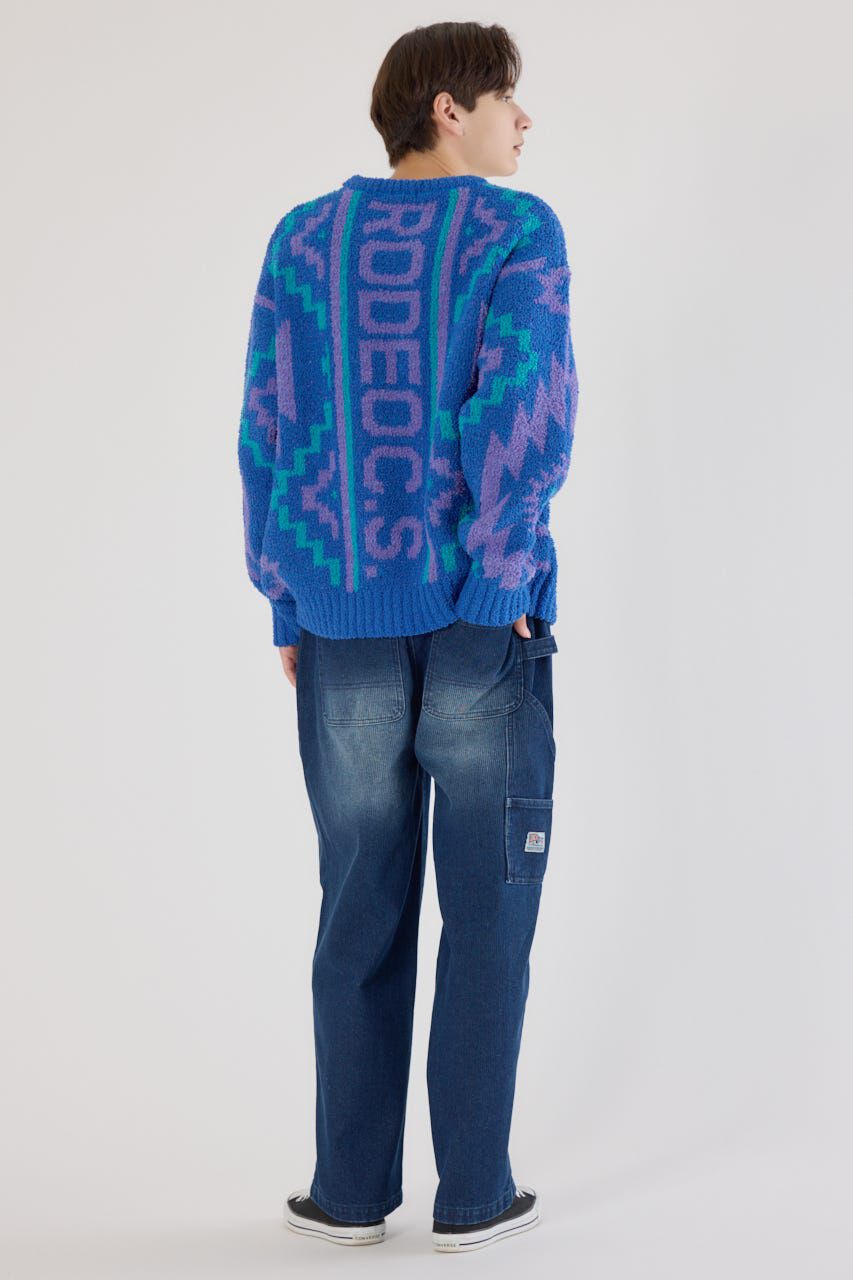 RODEO CROWNS「オルテガジャカードニット」|ニット・セーター|