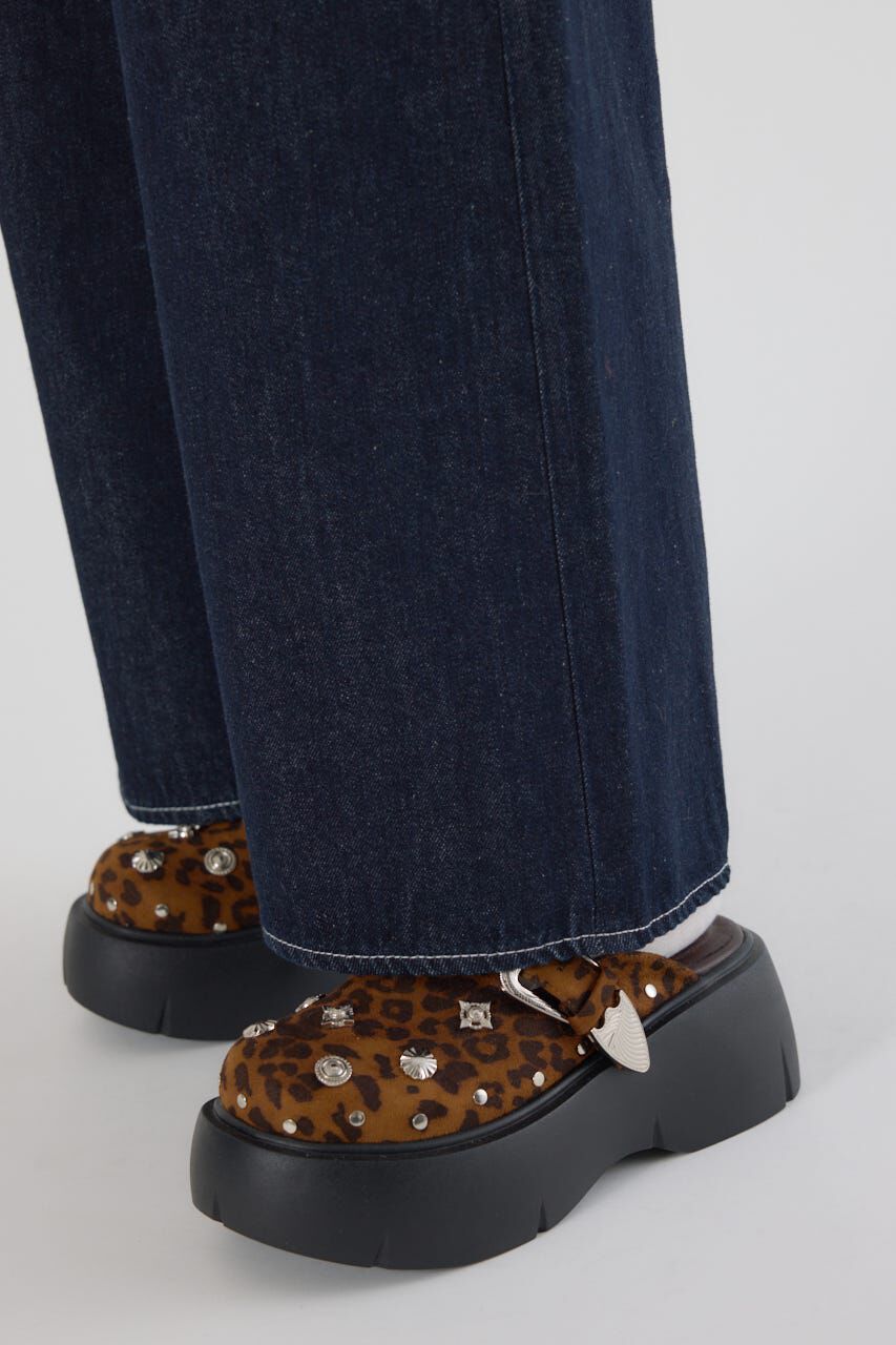 RODEO CROWNS「ビッグリボンデニムパンツ」|デニム|