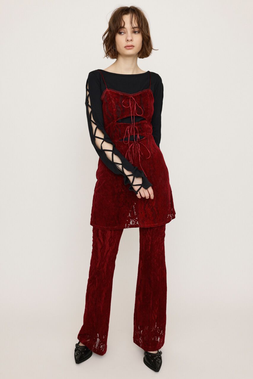 SLY「FROCKY LACE FLARE パンツ」|その他|