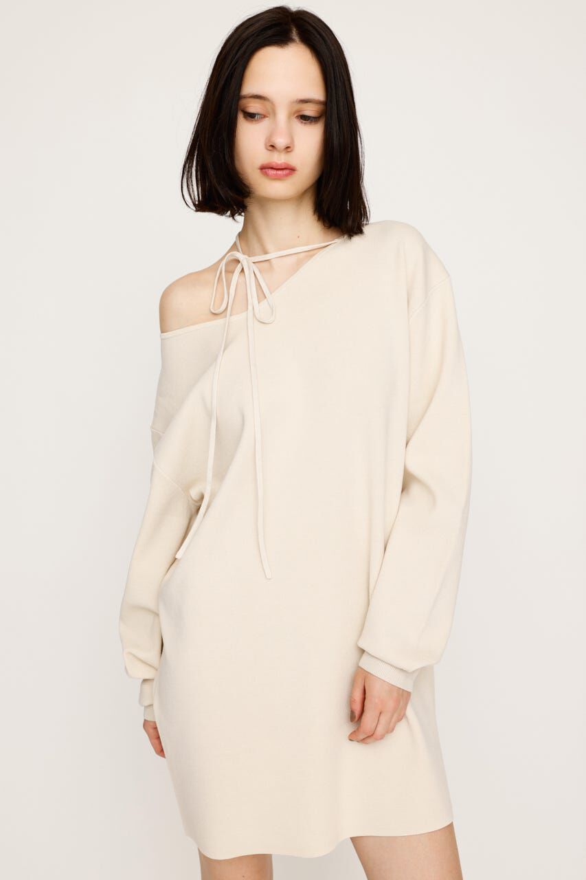 SLY「ASYMMETRY NECK LOOSE ワンピース」|ワンピース|IVOY3