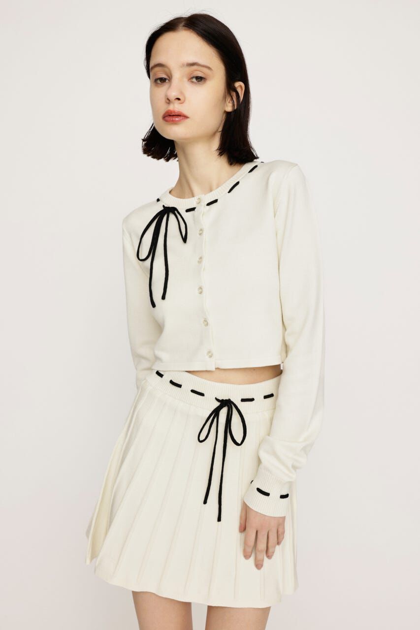 SLY「KNIT PLEATS SET UP」|ワンピース|IVOY3