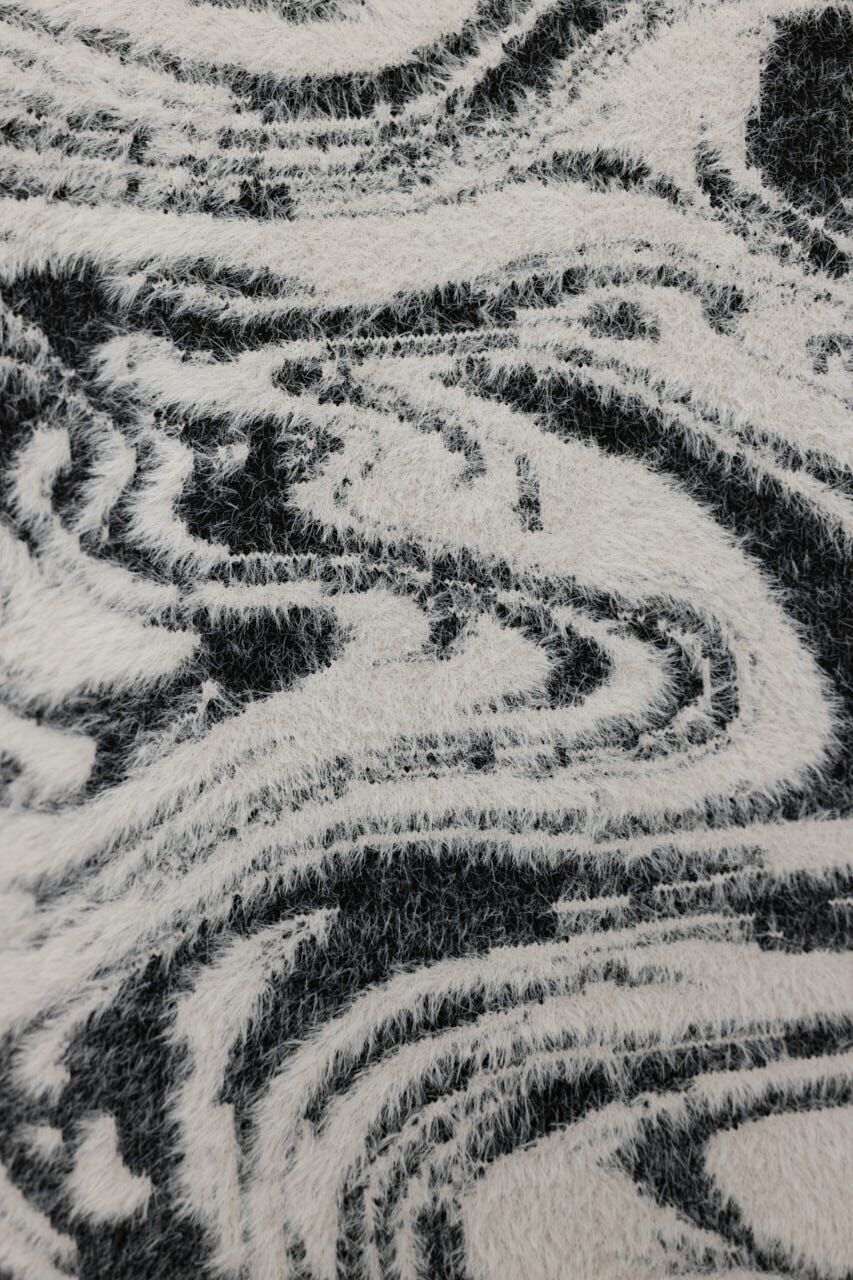 SLY「MIX SHAGGY MARBLE トップス」|ニット・セーター|