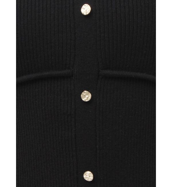 RESEXXY「レースレイヤードリブニットワンピース」|ワンピース|