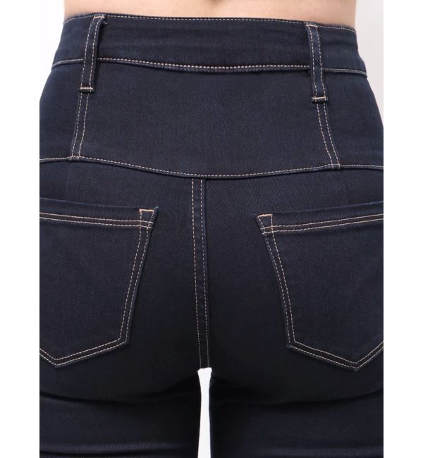 EMODA「【ELDER】NUDEハイウエストデニム」|デニム|