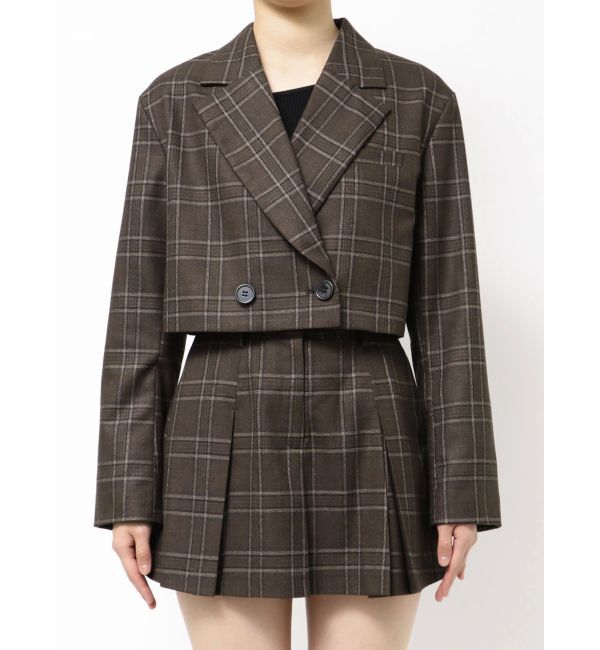 EMODA「テーラードショートジャケット」|テーラードジャケット|