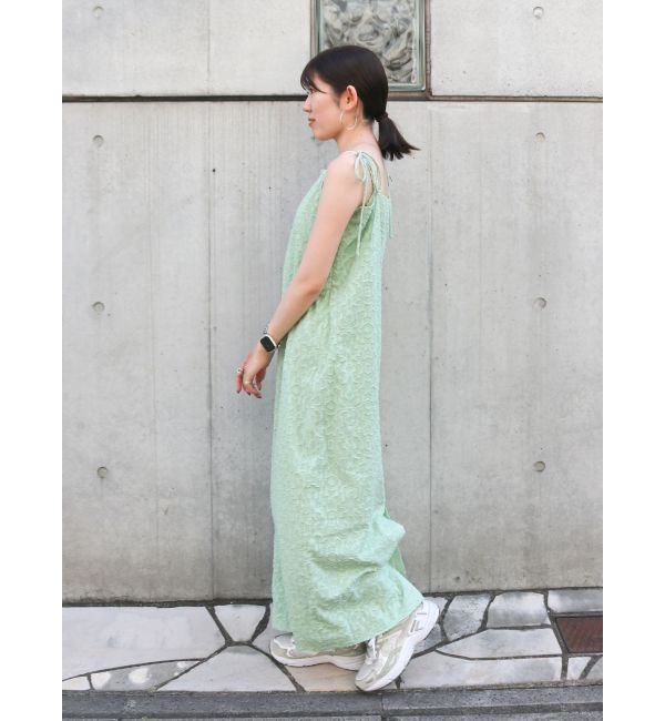 Ungrid「ジャカードキャミワンピース」|ワンピース|