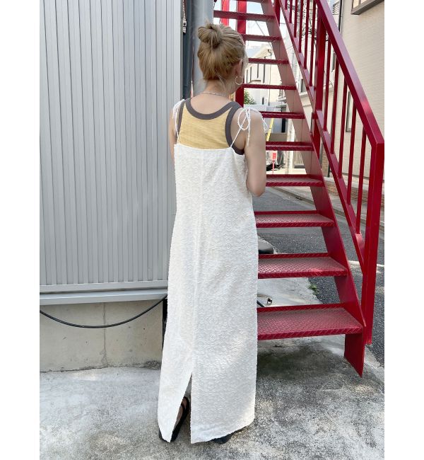 Ungrid「ジャカードキャミワンピース」|ワンピース|