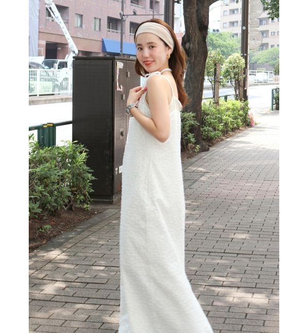 Ungrid「ジャカードキャミワンピース」|ワンピース|