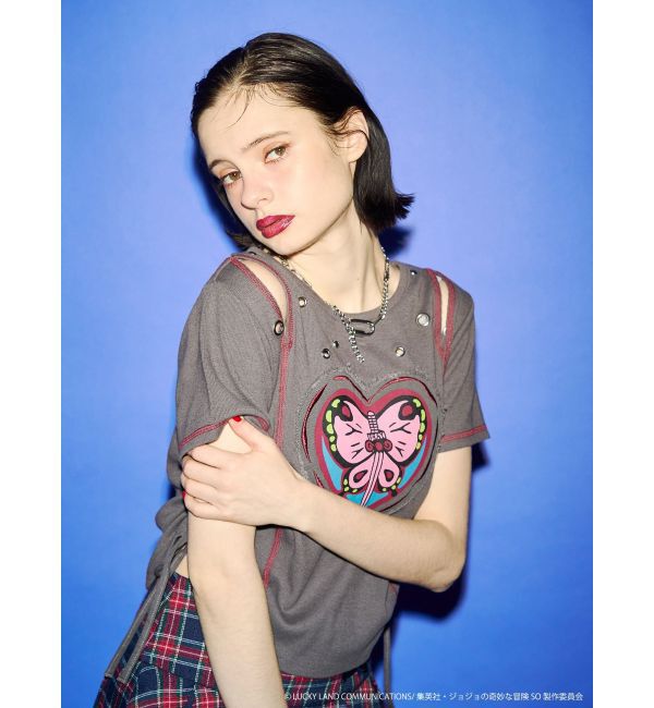 jouetie「【アニメ『ジョジョの奇妙な冒険 ストーンオーシャン』&times;jouetie】フィットTシャツ」|Tシャツ・カットソー|