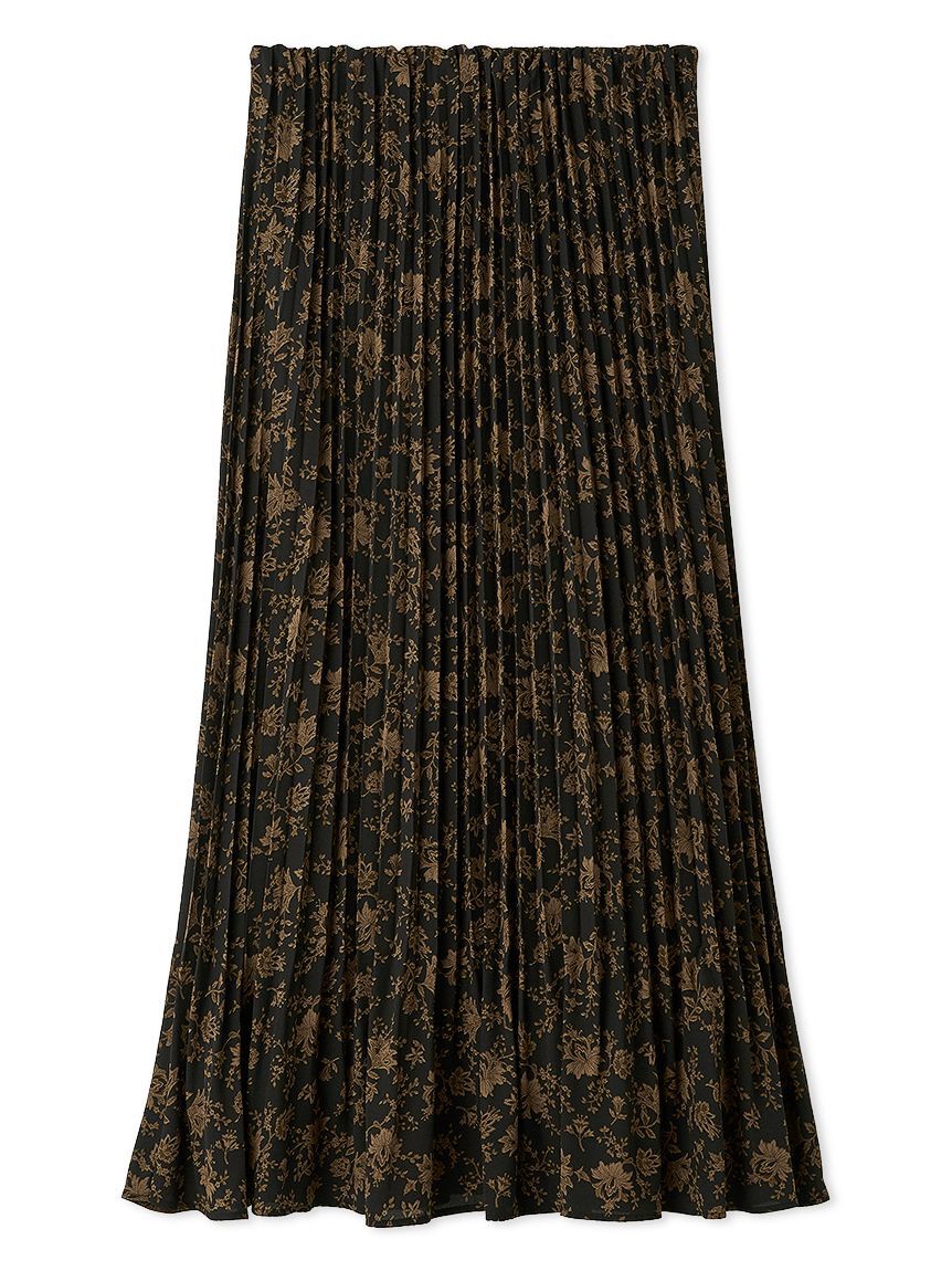 Mila Owen「フラワープリントプリーツスカート」|スカート|