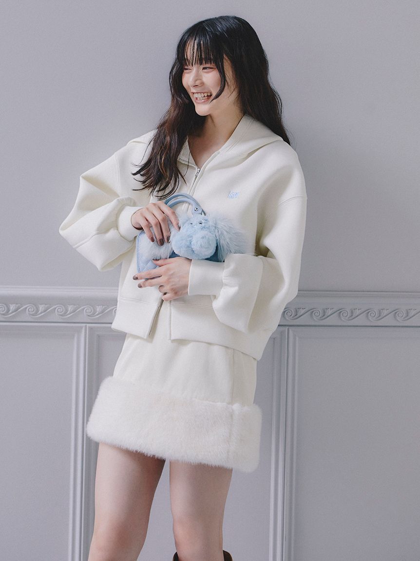 FURFUR「【限定カラー】キルティングフォンホルダー」|ショルダー・メッセンジャー|