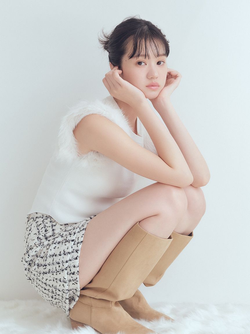 FURFUR「【限定カラー】ツイードロゴヘアピン」|ヘアバンド|