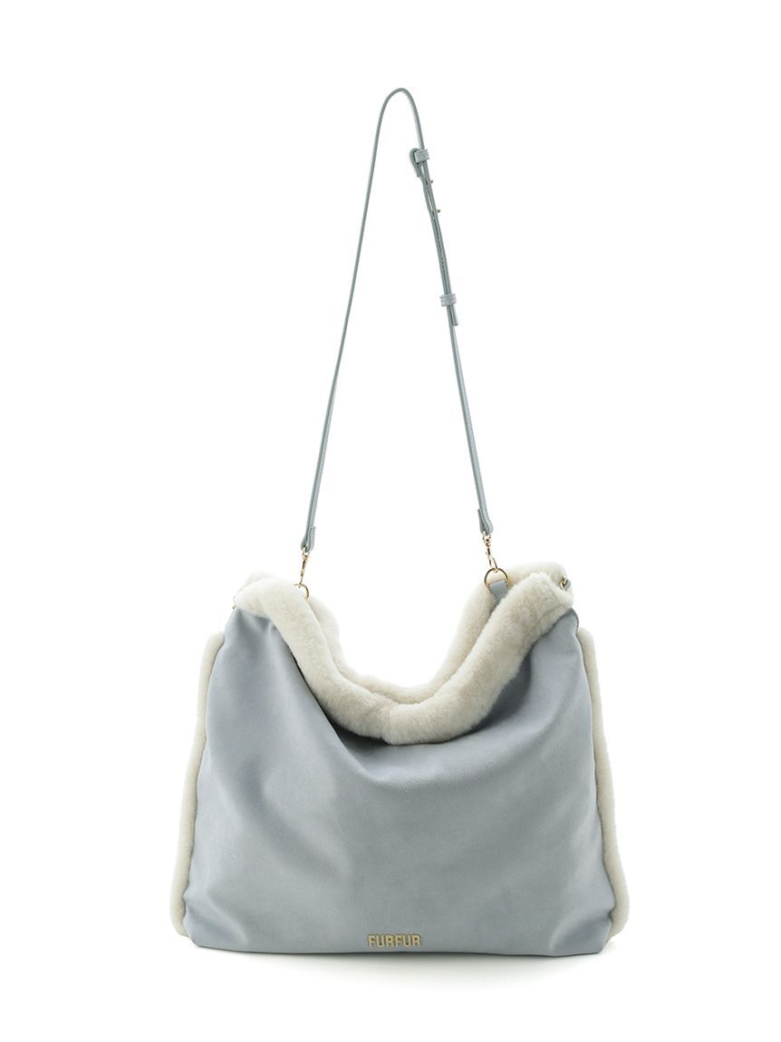 FURFUR「【WEB限定カラー】マテリアル巾着バッグ」|トートバッグ|