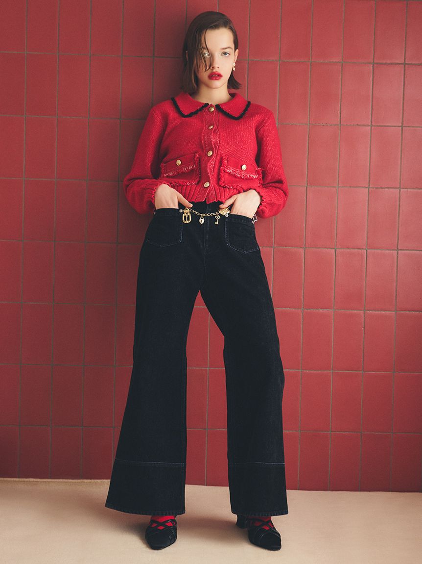 FURFUR「ランダムモチーフチェーンベルト」|ベルト|