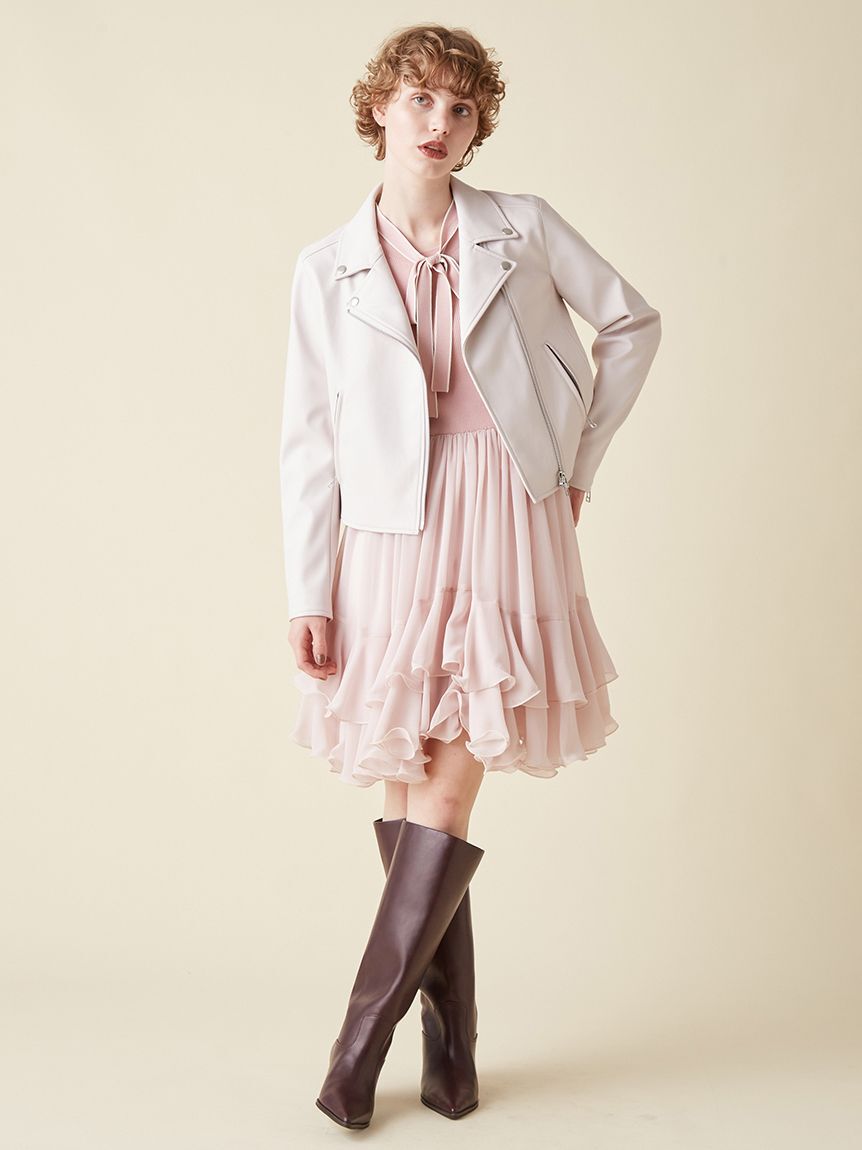 FURFUR「コンパクトライダースジャケット」|ライダースジャケット|