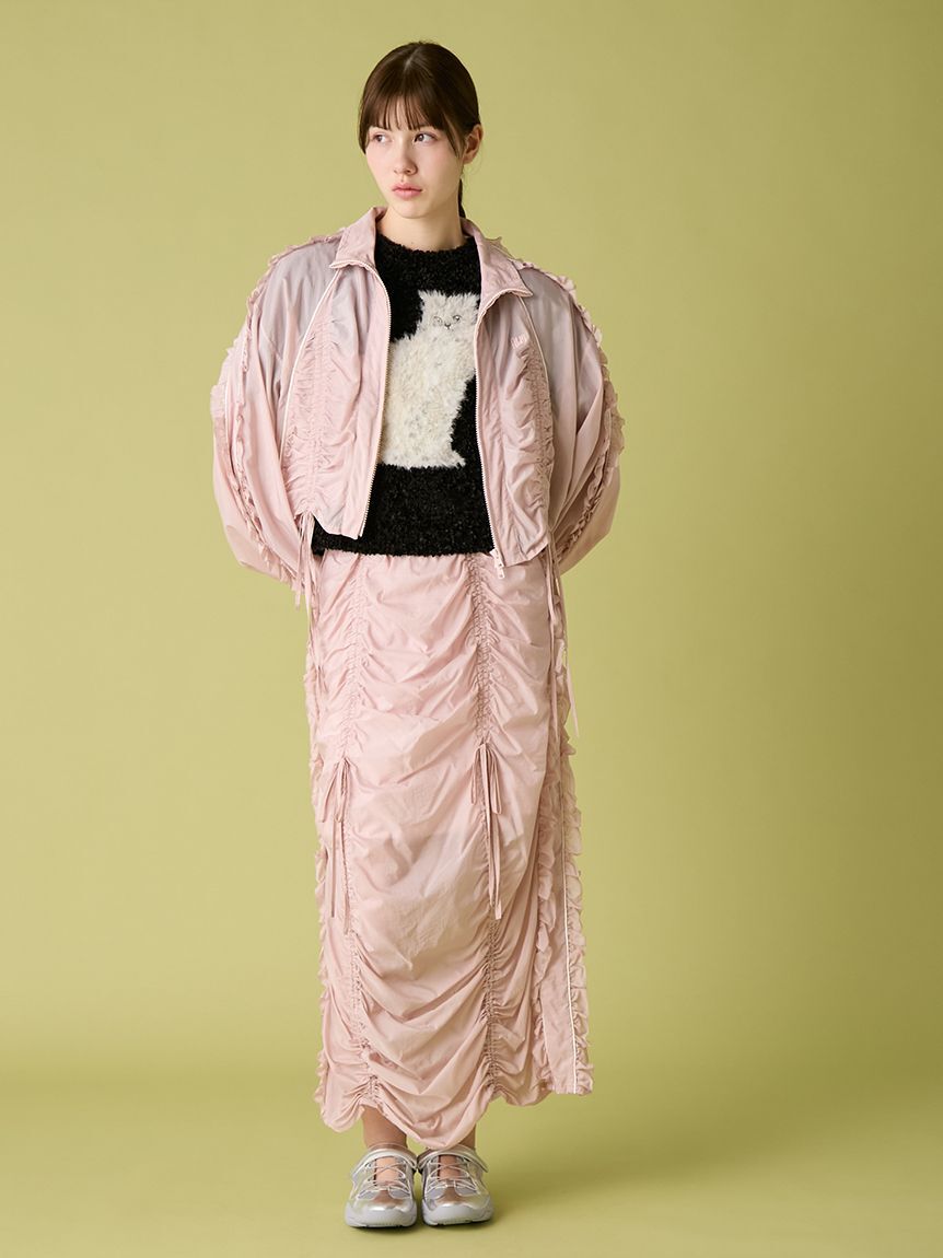 FURFUR「シアーフリルブルゾン」|ブルゾン・スタジャン|