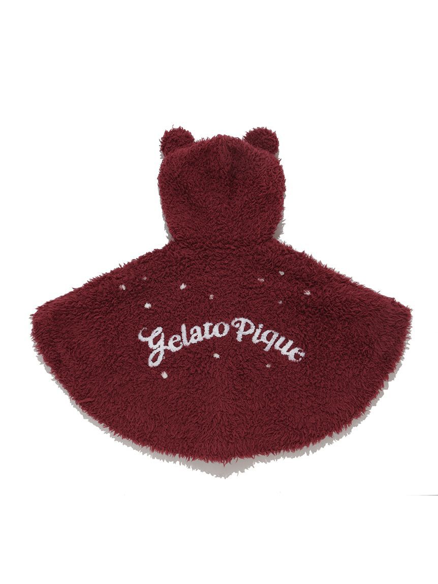 GELATO PIQUE KIDS & BABY「【HOLIDAY】【BABY】ジェラートスノーベアジャガードポンチョ」|その他ベビーウェア|