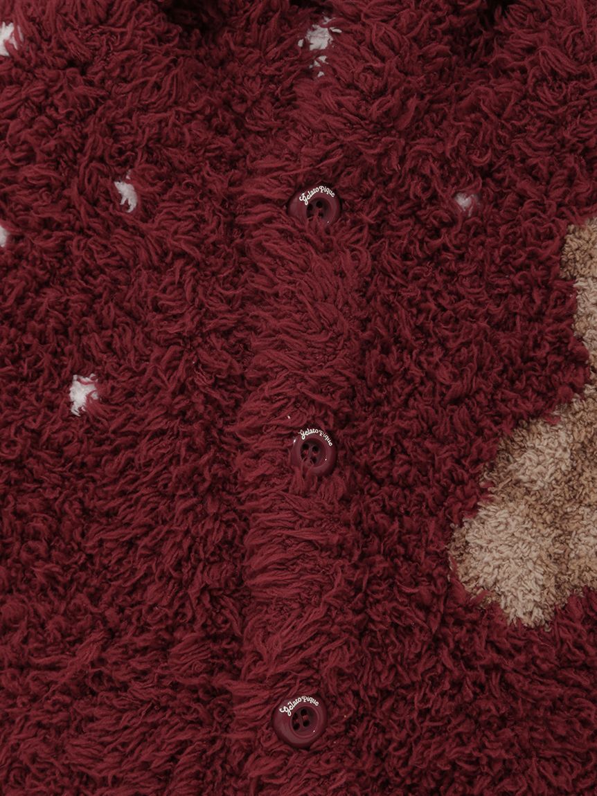 GELATO PIQUE KIDS & BABY「【HOLIDAY】【BABY】ジェラートスノーベアジャガードポンチョ」|その他ベビーウェア|