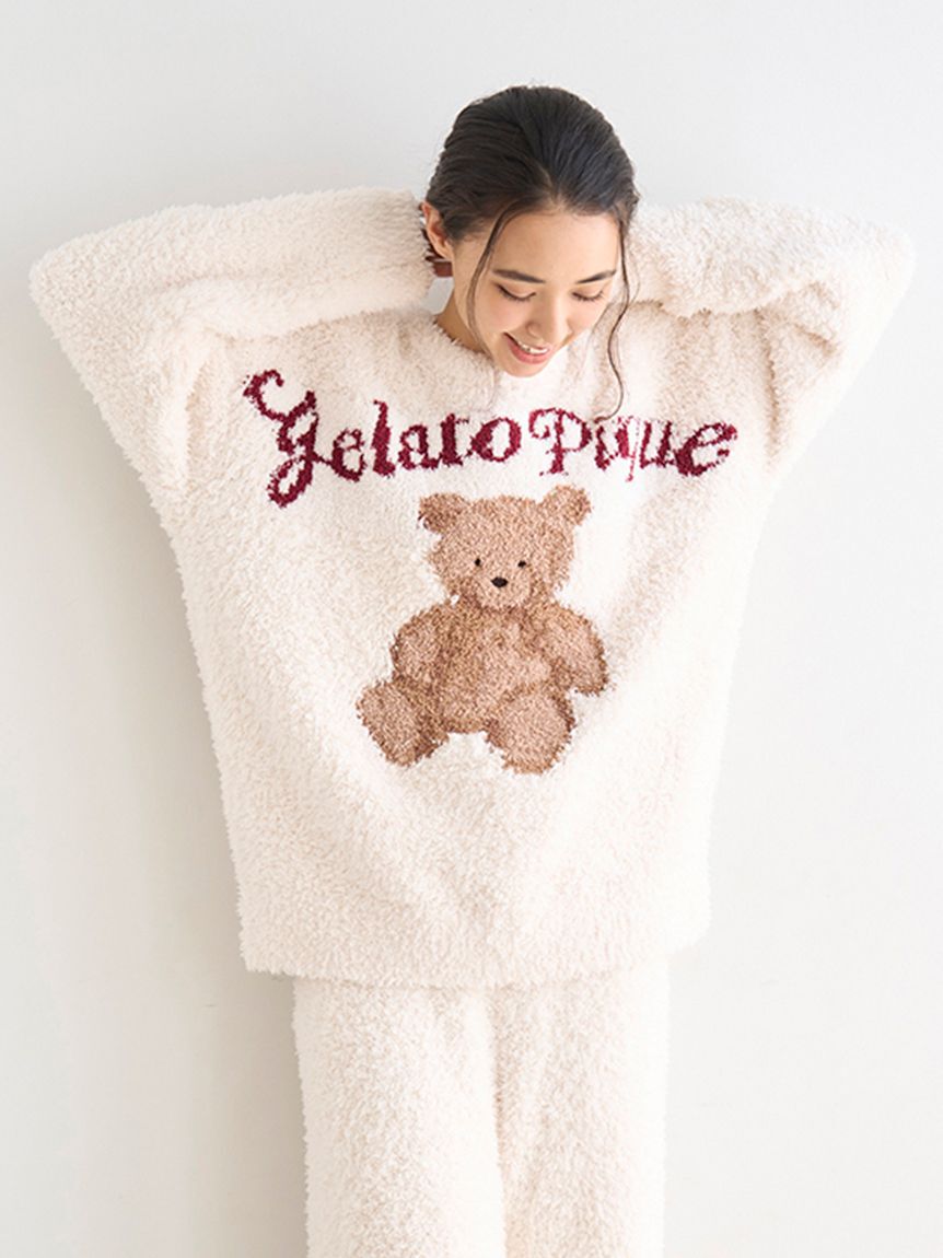 gelato pique「【HOLIDAY】ジェラートスノーベアジャガードロングパンツ」|ルームウェア|