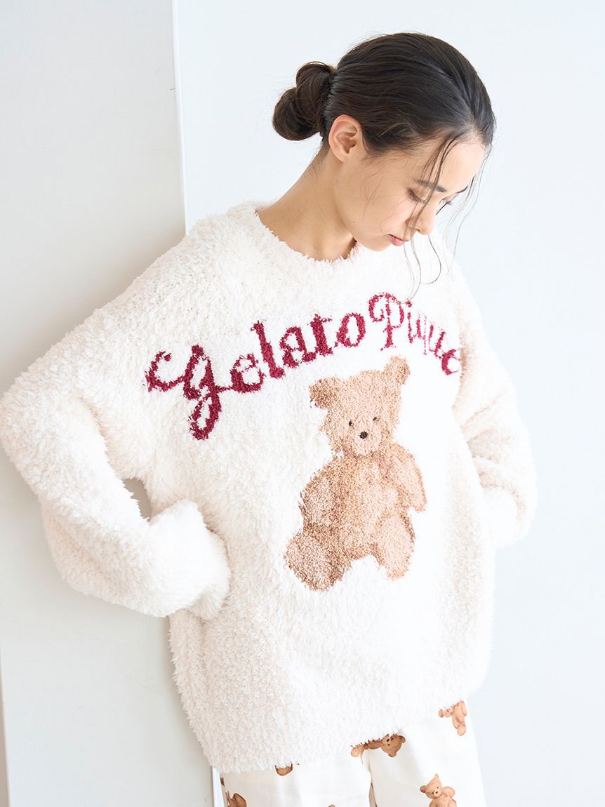 gelato pique「【HOLIDAY】ジェラートスノーベアジャガードプルオーバー」|ルームウェア|