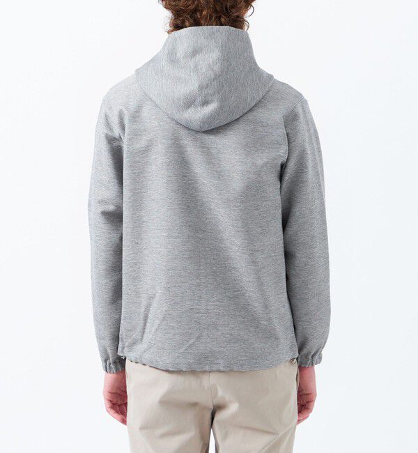 MACKINTOSH PHILOSOPHY「テーラードジャージー フーデッドパーカー 杢カラミストレッチ」|ブルゾン・スタジャン|