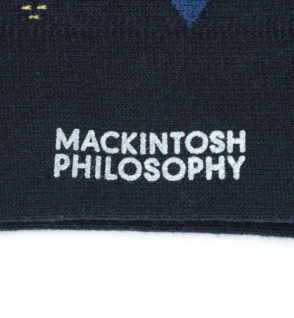MACKINTOSH PHILOSOPHY「アーガイル ビジネスソックス」|ソックス|