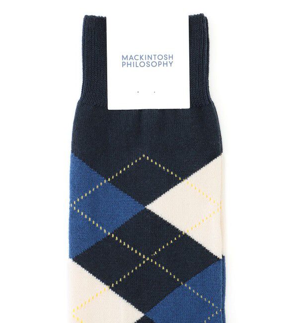 MACKINTOSH PHILOSOPHY「アーガイル ビジネスソックス」|ソックス|