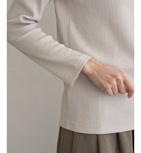 ikka「前後2WAY三角テレコプルオーバー」|Tシャツ・カットソー|