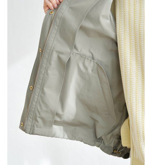 ikka「【雑誌InRed4月号掲載】撥水花粉リリースマウンテンパーカー」|ブルゾン・スタジャン|