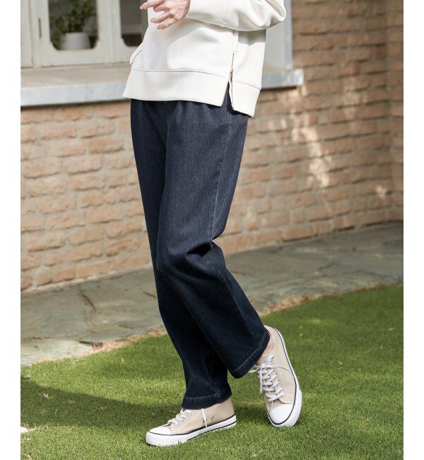 ikka「【雑誌InRed11月号掲載】GOKU楽パンツ テーパード【親子コーデ】」|その他|