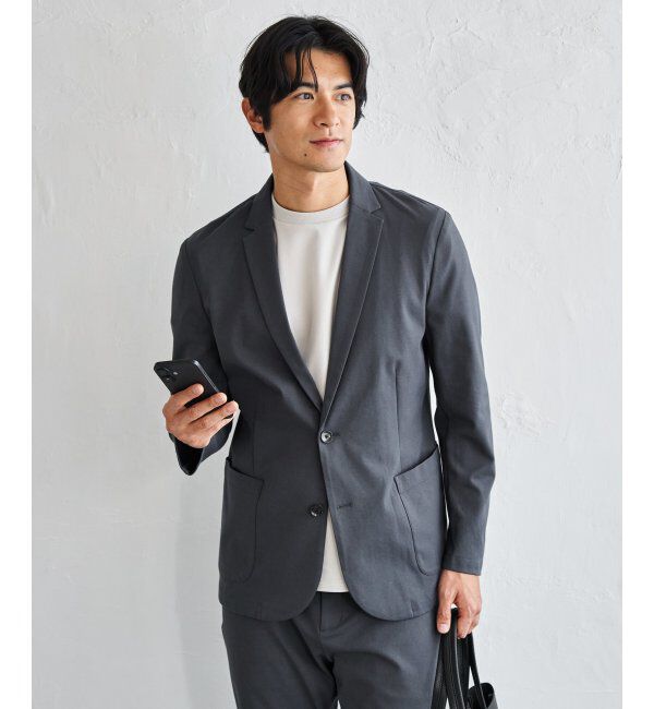 IKKA LOUNGE「ＧＯＫＵラクワークポンチＪＫＴ」|テーラードジャケット|