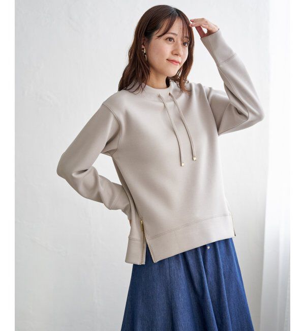 ikka「GOKU楽カノコダンボールプルオーバー」|パーカー|