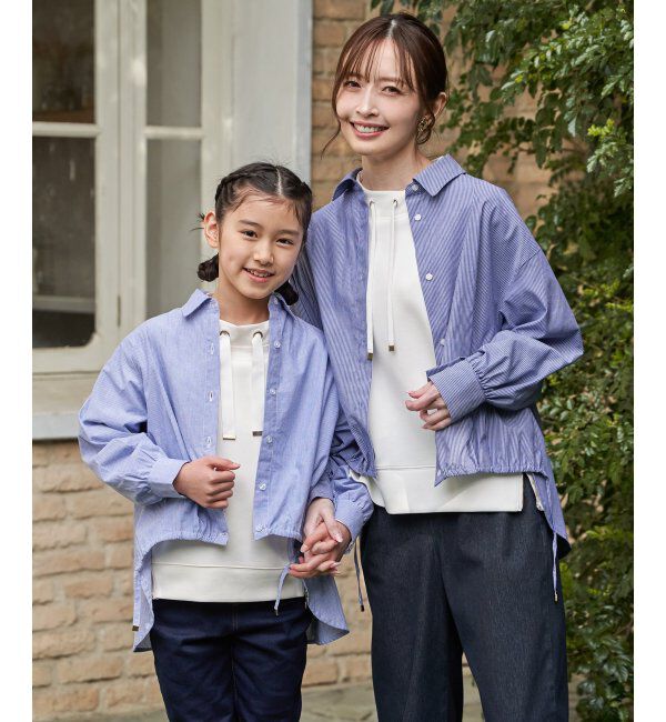 ikka「ドロストロングテールシャツ」|シャツ・ブラウス|