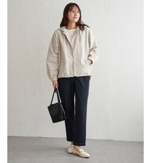 ikka「撥水花粉リリース2WAYマウンテンパーカー」|ブルゾン・スタジャン|