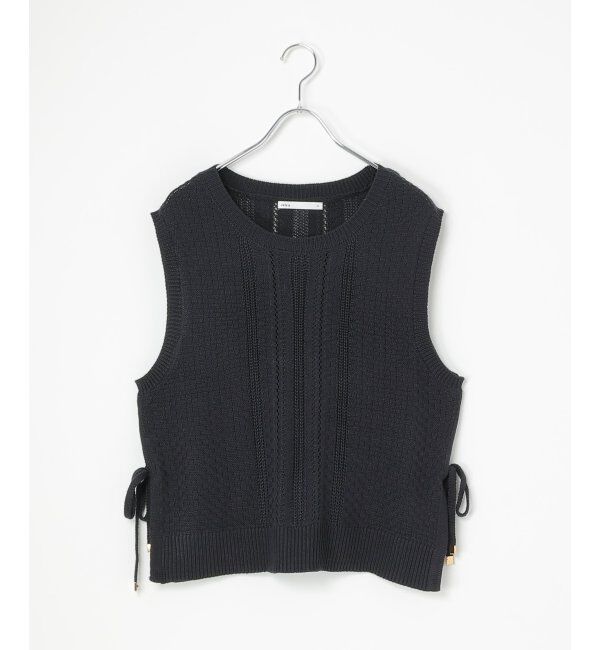 ikka「【2点セット】ニットベストブラウスセット」|ニット・セーター|