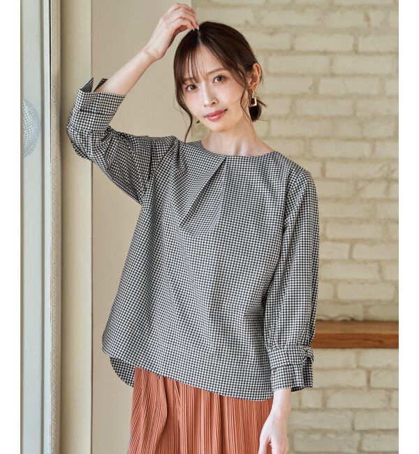 IKKA LOUNGE「2WAY袖リボンブラウス」|シャツ・ブラウス|